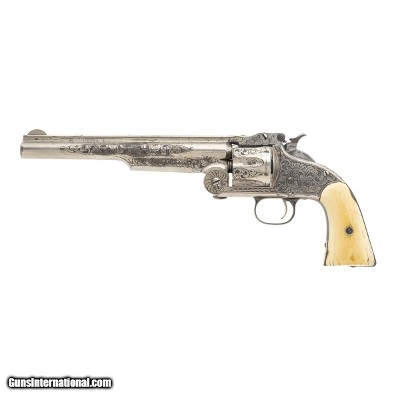 "Beautiful New York Engraved Smith & Wesson 2nd Model American (AH8370)"