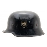 "WWII German Fire/Police Helmet (MM905)" - 2 of 6