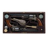 "Beautiful Double Case Pair of early Colt 1851 Navy Squarebacks (AC700)" - 1 of 16