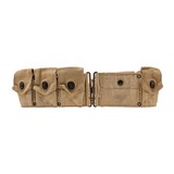 "WWI Mounted 9 Pocket Clip Pouch Belt (MM3214)" - 1 of 3