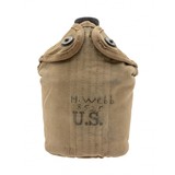 "WWII US Military Canteen (MM3258)" - 1 of 5