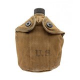 "WWII US Military Canteen (MM3272)" - 1 of 4