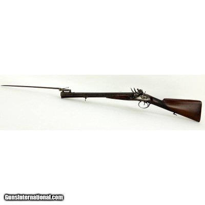 "Antique Rare British Coach Gun With Spring Loaded Bayonet by W. Jones .80 Cal (AL10199) DTX" - Image 16 of 19