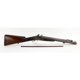 "Antique Rare British Coach Gun With Spring Loaded Bayonet by W. Jones .80 Cal (AL3560)" - 1 of 19