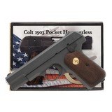 "Colt 1903 Pocket Hammerless Pistol .32 ACP (C19069) Consignment" - 2 of 7