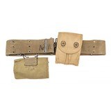 "WWII US Web Pistol Belt (MM3247)" - 1 of 3