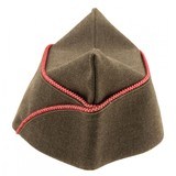 "WWII US Army Overseas Side Cap (MM3157)" - 1 of 4