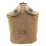 "WWII Black Porcelain Canteen (MM3268)" - 1 of 4