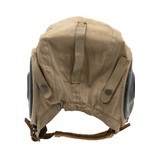 "WWII Vintage AAF Pilots Helmet (MM3303)" - 3 of 4