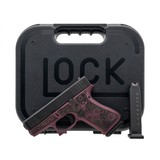 "Glock 43X ""Black Cherry & Paisley"" Edition Pistol 9mm (NGZ2825) NEW" - 2 of 3