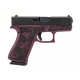"Glock 43X ""Black Cherry & Paisley"" Edition Pistol 9mm (NGZ2825) NEW" - 1 of 3