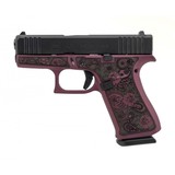 "Glock 43X ""Black Cherry & Paisley"" Edition Pistol 9mm (NGZ2825) NEW" - 3 of 3