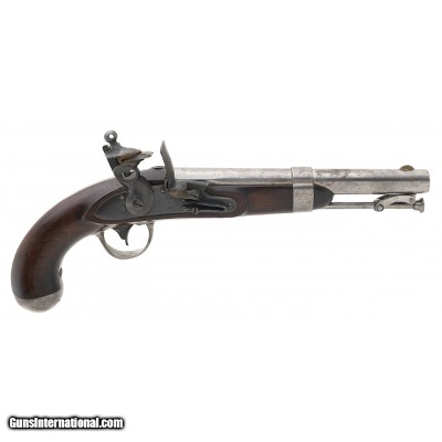 "U.S Model 1836 Flintlock Pistol (AH5616)"