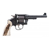 "Custom Engraved Smith & Wesson 1917 Revolver .45 ACP (PR64293)" - 5 of 6