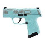 "Sig Sauer Custom P365 ""Tiffany & Roses"" Pistol 9mm (NGZ3806) NEW" - 4 of 4