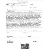 "Rare ID'd Cased Webley Fosbery 7.5"" Target Model .455 (PR63450) (CONSIGNMENT)" - 5 of 15