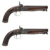 "Beautiful Pair of Westley Richards Officers Pistol (AH8189)" - 1 of 13