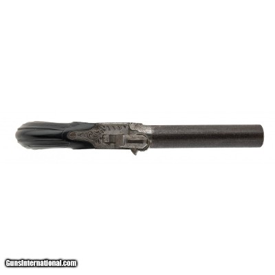 "Belgian Box Lock Queen Ann Style Pistol (AH8196)" - Image 5 of 6