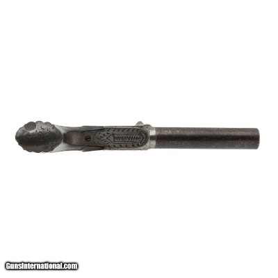 "Belgian Box Lock Queen Ann Style Pistol (AH8196)" - Image 4 of 6