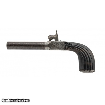 "Belgian Box Lock Queen Ann Style Pistol (AH8196)" - Image 6 of 6