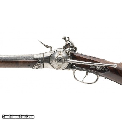 "Rare Lorenzoni Flintlock Repeater by Cecchi Brothers of Bargi (AL7563)" - Image 5 of 10
