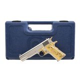 "Colt Government Custom Nickel & Gold .38 Super (C19542) Consignment" - 2 of 7