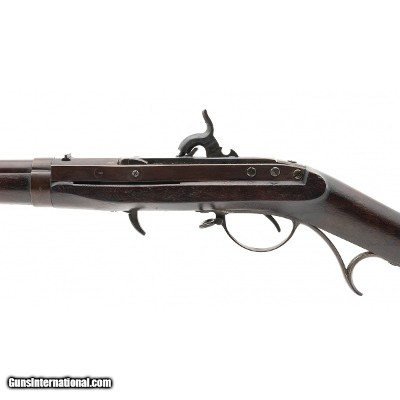 "U.S. Model 1819 Hall Breech loading rifle converted to percussion .52 caliber (AL9728)(DTX)" - Image 4 of 7