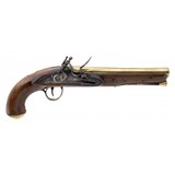 "Ketland & Co. Brass barrel flintlock pistol .62 caliber (AH6781)" - 1 of 7