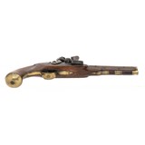 "Ketland & Co. Brass barrel flintlock pistol .62 caliber (AH6781)" - 6 of 7