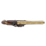 "Ketland & Co. Brass barrel flintlock pistol .62 caliber (AH6781)" - 2 of 7