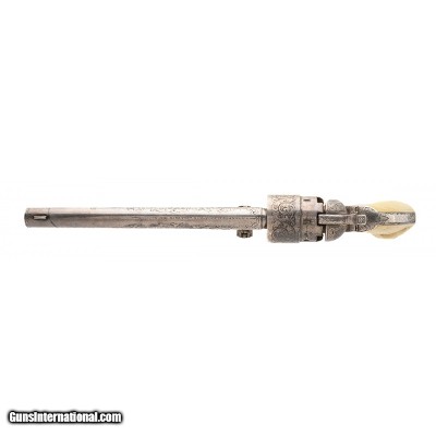 "Exceptional Cased Set of New York Engraved Colt 1860 Armies w/ New Orlans Retailor (AH8183) DTX" - Image 8 of 17