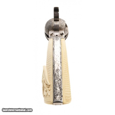 "Exceptional Cased Set of New York Engraved Colt 1860 Armies w/ New Orlans Retailor (AH8183) DTX" - Image 9 of 17