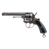 "Engraved Lefaucheux Style Revolver 12mm Pinfire (AH8446) Consignment" - 1 of 6
