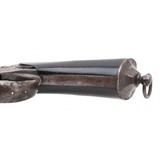 "Engraved Lefaucheux Style Revolver 12mm Pinfire (AH8446) Consignment" - 5 of 6
