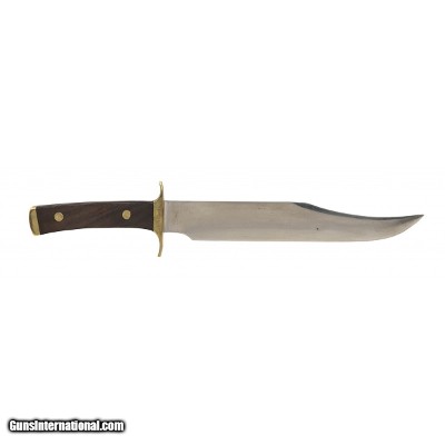 "Early Signed Jimmy Lile Frontier Bowie Knife (K2301)"