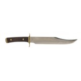 "Early Signed Jimmy Lile Frontier Bowie Knife (K2301)" - 1 of 2