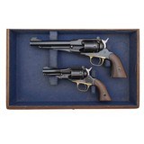 "Pair of Remington Revolvers with .22LR Conversion Cylinders (AH8318)" - 1 of 15