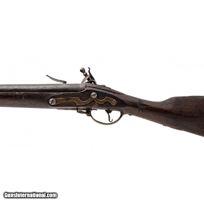 "Scarce Pre Revolutionary War Dutch Flintlock Musket S. Carolina marked .80 caliber (AL7296)" - Image 4 of 6