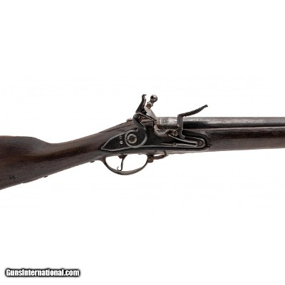 "Scarce Pre Revolutionary War Dutch Flintlock Musket S. Carolina marked .80 caliber (AL7296)" - Image 6 of 6