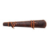 "Leather Tooled Rifle Scabbard (MIS2104)" - 2 of 2