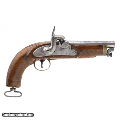 "Belgian Copy Of A British Model 1842 Percussion Pistol .54 Caliber (AH8084)"