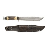 "William Rogers Sheffield England Bowie Knife (MEW2626)" - 1 of 5