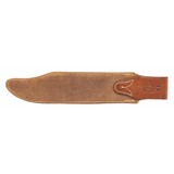 "Randall Model 12 Bowie Knife Brown Button Sheath Only (MEW3671)" - 2 of 4