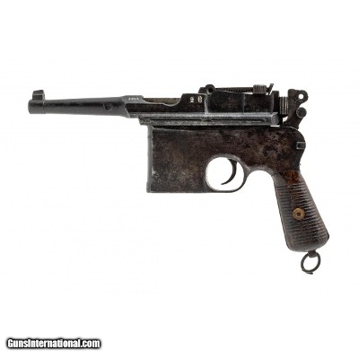 "Chinese Broomhandle Flatside Bolo C96 Copy semi-auto pistol7.63 (PR64777)" - Image 6 of 6
