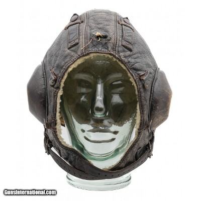 "WWII German Luftwaffe Model LKPW101 flight helmet (12348114)(DTX)" - Image 7 of 7