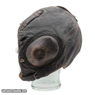 "WWII German Luftwaffe Model LKPW101 flight helmet (12348114)(DTX)" - Image 4 of 7