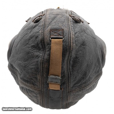 "WWII German Luftwaffe Model LKPW101 flight helmet (12348114)(DTX)" - Image 3 of 7