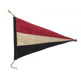 "Original WWI Imperial German tri-color Pennant flag (MM3385) CONSIGNMENT"