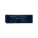 "Smith & Wesson 36 .38 Chiefs Special Factory Box (MIS2233)" - 4 of 4