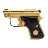 "Rare Berretta 950B Gold Engraved Pistol 6.35mm (PR65526) Consignment" - 7 of 9